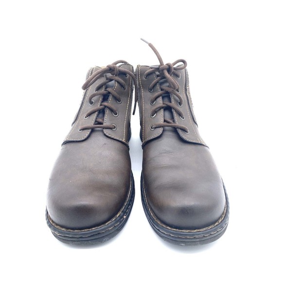 Dockers Men’s Brown Full Grain Leather Kingman Stain Defender Ankle Boots #5778 - Picture 2 of 11